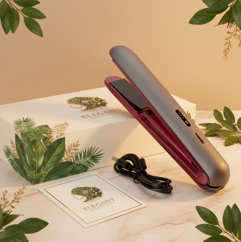 Elegant Cordless Hair Straightener