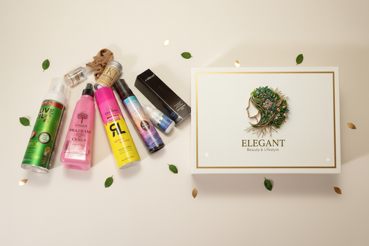 Elegant Beauty Products with Branded Box
