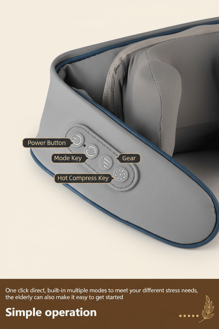 Wireless Multi-Function Massager